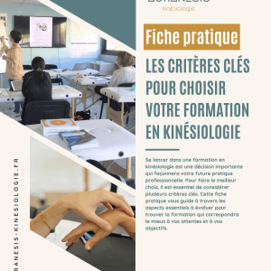 [Fiche pratique] Critères pour choisir sa formation en Kinésiologie