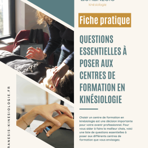 [Fiche pratique] Questions à poser Kinésiologue